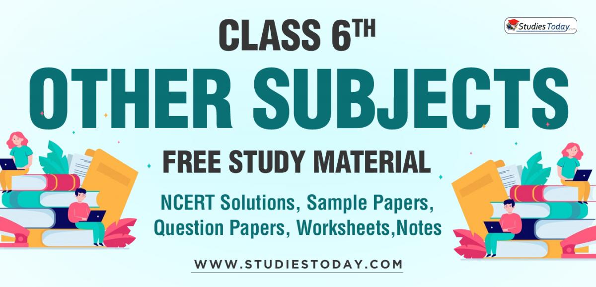 CBSE Class 6 other subjects