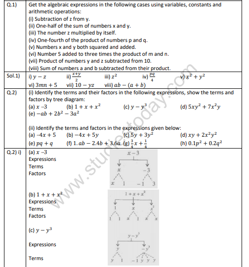 Class_7_Mathematics_Algebraic_Expressions
