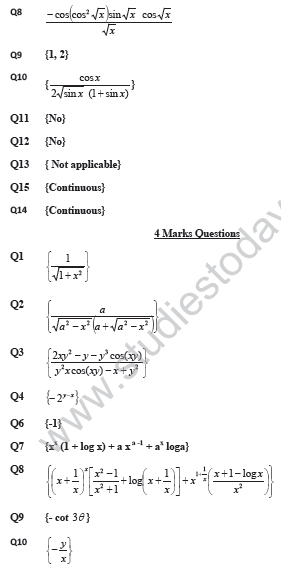 CBSE_Class_12_mathematics_Continuity_And_Diffentiability_Set_B_4