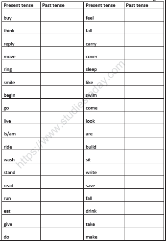 CBSE Class 2 English Practice Worksheets (72) - Revision 8