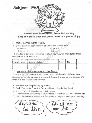 CBSE Class 2 Revision Worksheets (2) 3
