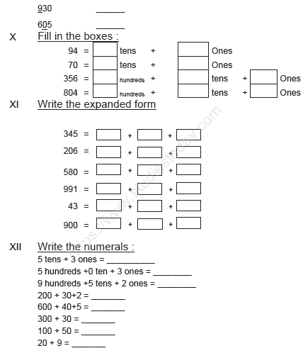 CBSE Class 2 Maths Sample Paper Set J
