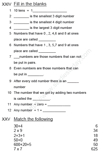 CBSE Class 2 Maths Sample Paper Set J