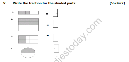 CBSE Class 3 Maths Sample Paper Set D