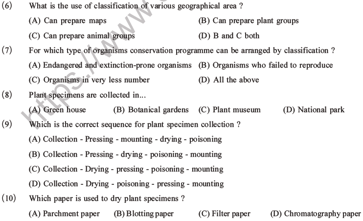 NEET Biology Plant Anatomy Plant Tissues MCQs Set A-43