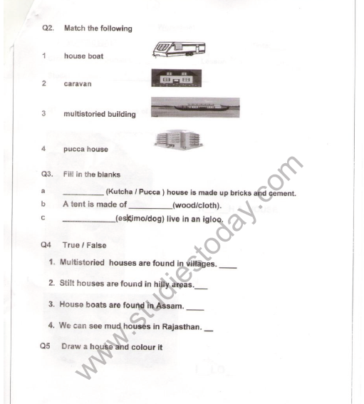 CBSE Class 2 EVS Practice Worksheets (28) - Cleanliness 3