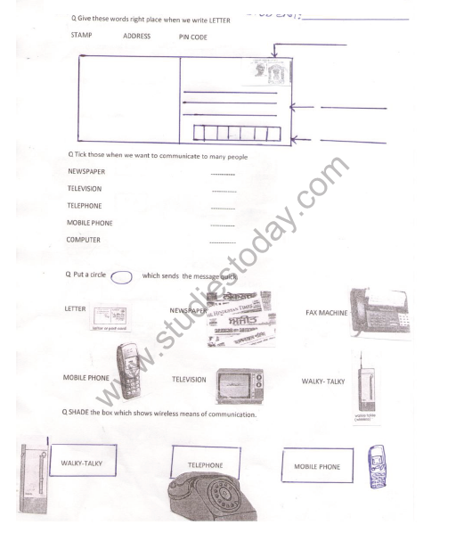 CBSE Class 2 EVS Practice Worksheets (28) - Cleanliness 4
