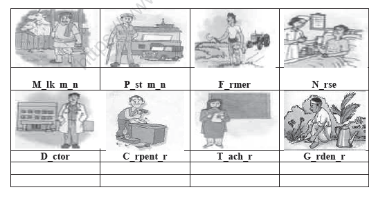 CBSE Class 2 EVS Practice Worksheets (82) - Revision