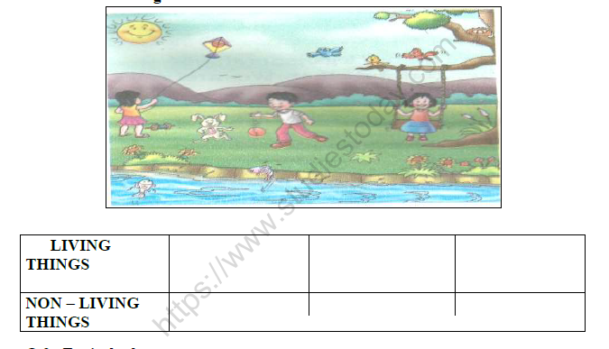 CBSE Class 2 EVS Practice Worksheets (83) - Our Environment 1