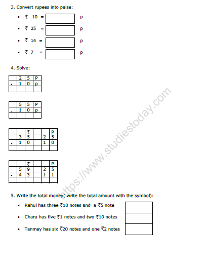 CBSE Class 2 Maths Practice Worksheet (1) 2