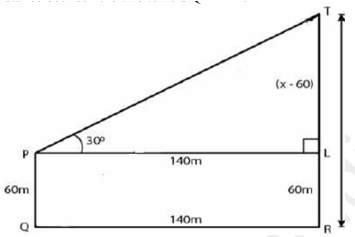 ML Aggarwal Solutions Class 10 Maths Chapter 20 Heights and Distances-29