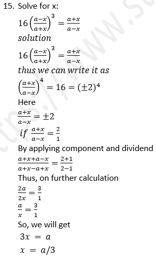ML Aggarwal Solutions Class 10 Maths Chapter 7 Ratio and Proportion-90