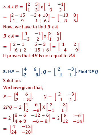 ML Aggarwal Solutions Class 10 Maths Chapter 8 Matrices-20
