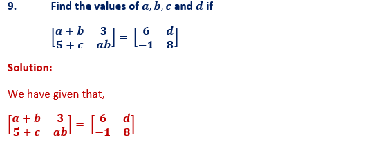 ML Aggarwal Solutions Class 10 Maths Chapter 8 Matrices-8
