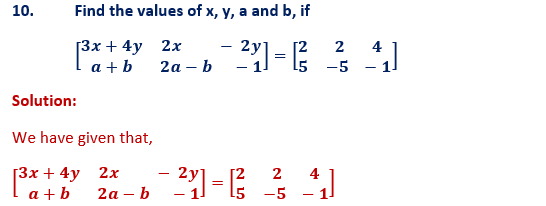 ML Aggarwal Solutions Class 10 Maths Chapter 8 Matrices-9