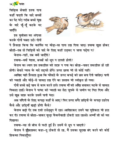 NCERT Class 6 Hindi Vasant Chapter 3 Nadaan Dost