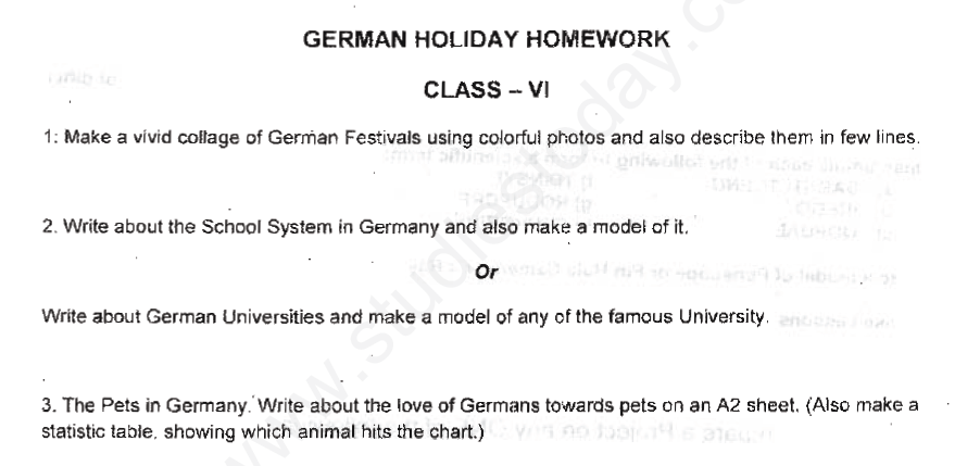 class VI German (1)