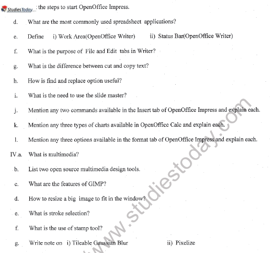 CBSE Class 11 Informatics Practices Question Paper Set U Solved 2