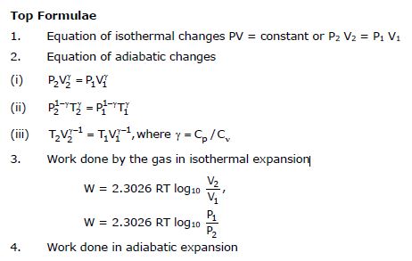 CBSE Class 11 Physics Thermodynamics Notes Set B