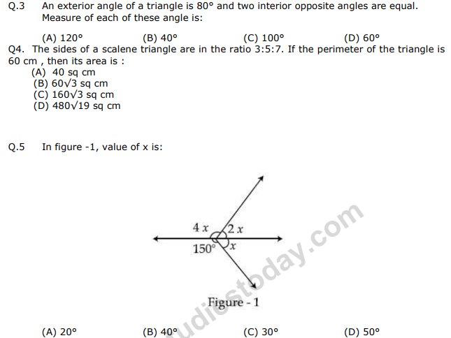 CBSE Class 9 Mathematics Sample Paper 13