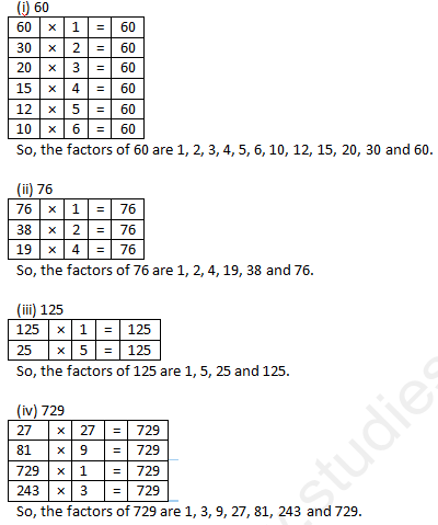 RD Sharma Solutions Class 6 Maths Chapter 2 Playing with numbers
