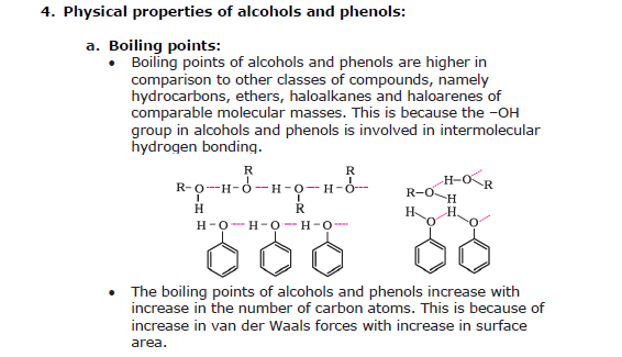 CBSE Class 12 Chemistry - Alchohols, Phenols and Ethers Chapter Notes 2