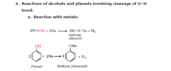 CBSE Class 12 Chemistry - Alchohols, Phenols and Ethers Chapter Notes 4