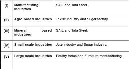 CBSE Class 10 Social Science Manufacturing Industries Notes