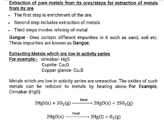 class 10 chemistry notes 4 metal nonmetal 2