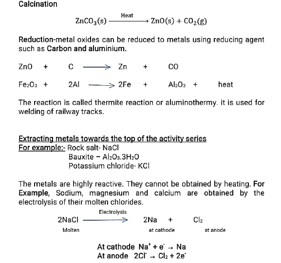 class 10 chemistry notes 4 metal nonmetal 4