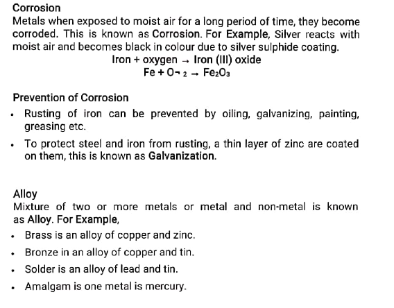 class 10 chemistry notes 4 metal nonmetal 7
