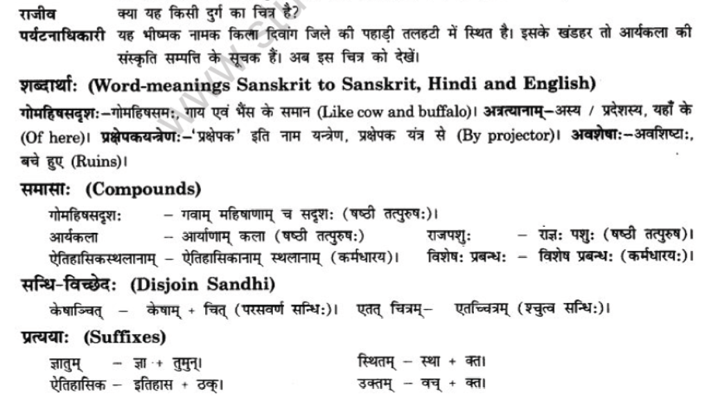 NCERT-Solutions-Class-10-Sanskrit-Chapter-10-suswagat-bho-arunachalesmin-12