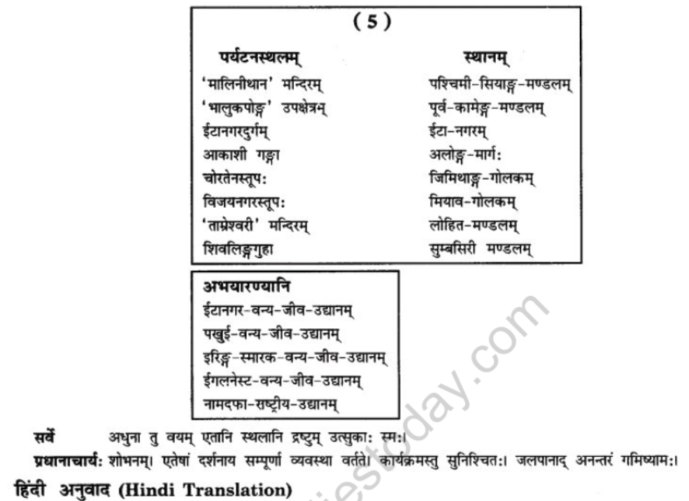 NCERT-Solutions-Class-10-Sanskrit-Chapter-10-suswagat-bho-arunachalesmin-17