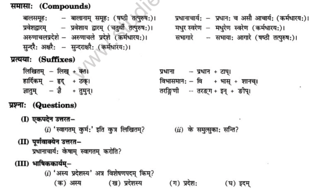 NCERT-Solutions-Class-10-Sanskrit-Chapter-10-suswagat-bho-arunachalesmin-2