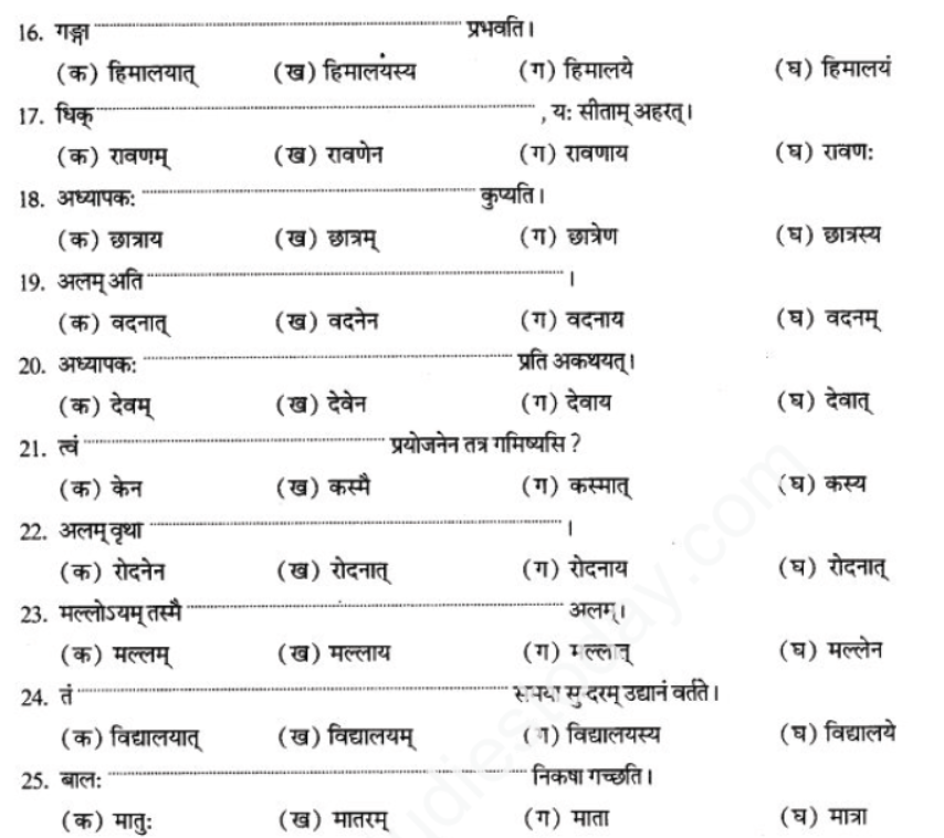 ncert-solutions-class-9-sanskrit-chapter-16-adhikaran-karak-prayoga
