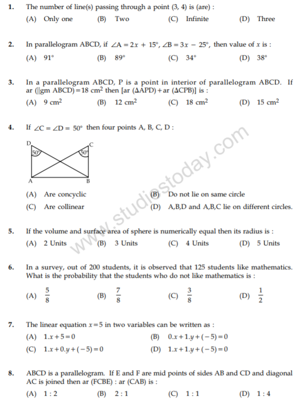class_9_Maths_Questions_paper_76