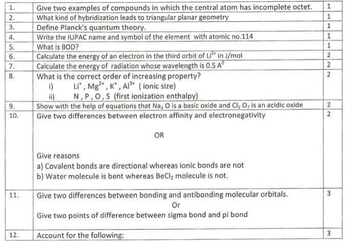 CBSE_Class_11_Chemistry_Sample_Paper_5