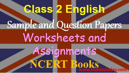 class_2_english_sample_paper_question_ncert_books_worksheet