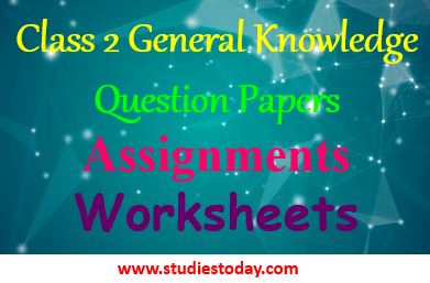 class_2_gk_sample_paper_question_ncert_books_worksheet