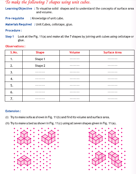 CBSE Class 7 Maths Activity 11