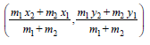 (A) Main Concepts and Results Distance Formula, Section Formula, Area of a Triangle. • The distance between two points P (x1, y1) and Q (x2, y2) is (x2 – x1)2 +( y2 – y1)2 • The distance of a point P (x,y) from the origin is x2 + y2 • The coordinates of the point P which divides the line segment joining the points A (x1, y1) and B (x2, y2) internally in the ratio m1 : m2 are • The coordinates of the mid-point of the line segment joining the points P (x1, y1) and Q (x2, y2) are • The area of a triangle with vertices A (x1, y1), B (x2, y2) and C (x3, y3) is 1/2 [x1 (y2 – y3) + x2 (y3 – y1) + x3 (y1 – y2)] which is non–zero unless the points A, B and C are collinear. (B) Multiple Choice Questions Choose the correct answer from the given four options: