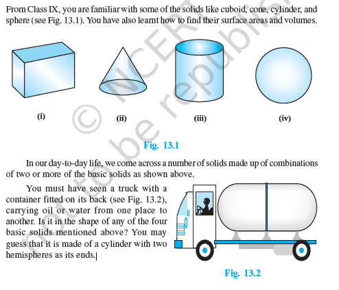 NCERT Class 10 Maths Surface Areas And Volumes