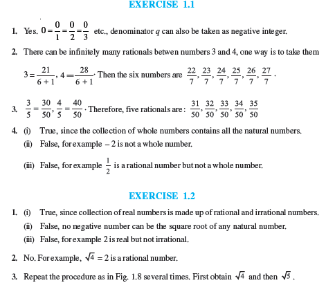NCERT Class 9 Maths Answers and Solutions