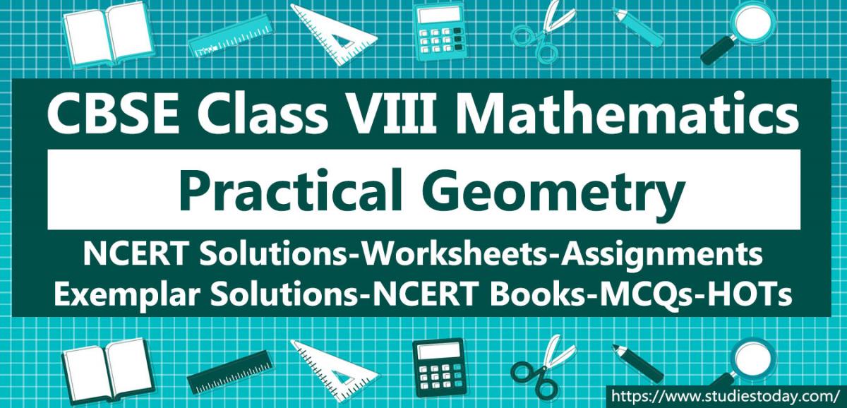 NCERT Solutions for Class 8 Practical Geometry