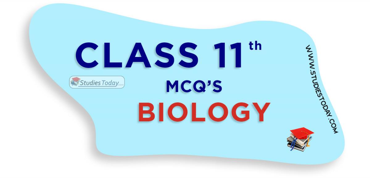 CBSE Class 11 Biology MCQs