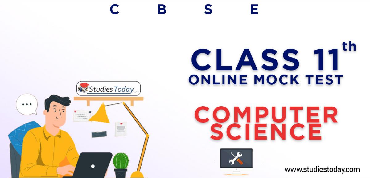 CBSE Class 11 Computer Science Online Mock Test