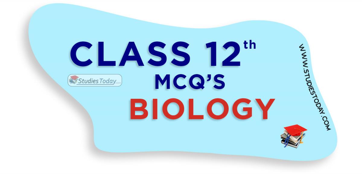 CBSE Class 12 Biology MCQs