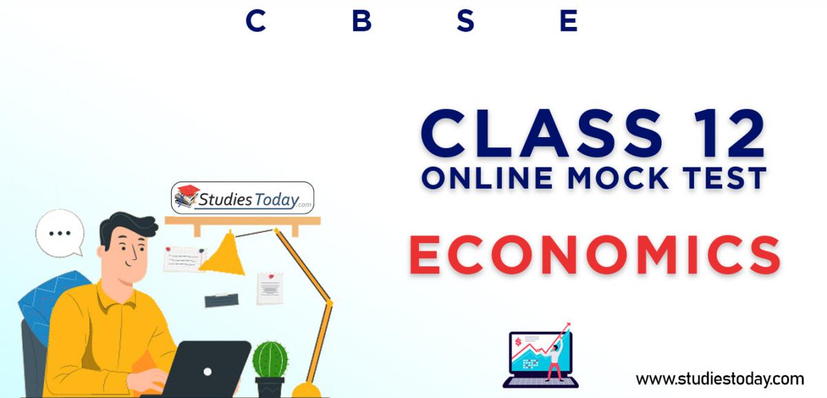 CBSE Class 12 Economics Online Mock Test