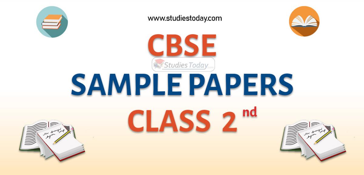 CBSE Sample Paper for Class 2 