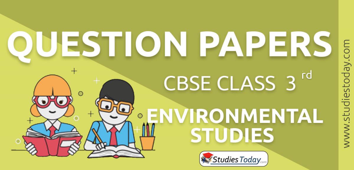 CBSE Class 3 Environmental Studies Question Papers